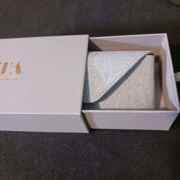 Mita Sustainable Eyewear‎ Key West 55mm Square Sunglasses Black/Blue Mirrored - Picture 9 of 11